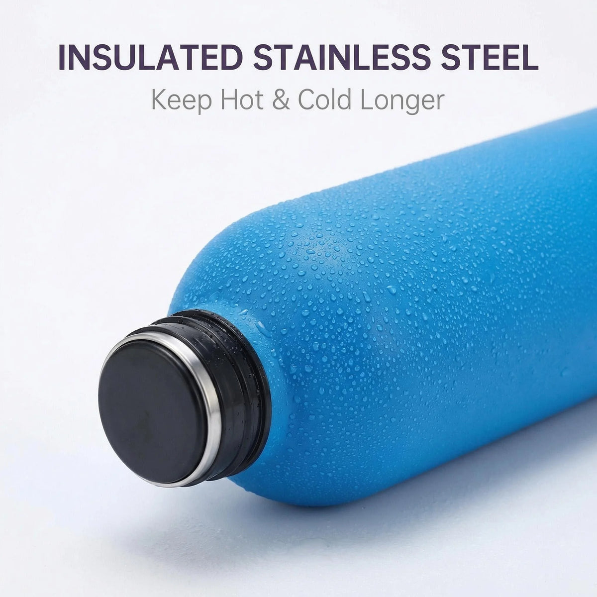 Stainless Steel Tumblers Rubber Printing Double Wall Vacuum Insulated Water Bottles Water Bottle - Image 3