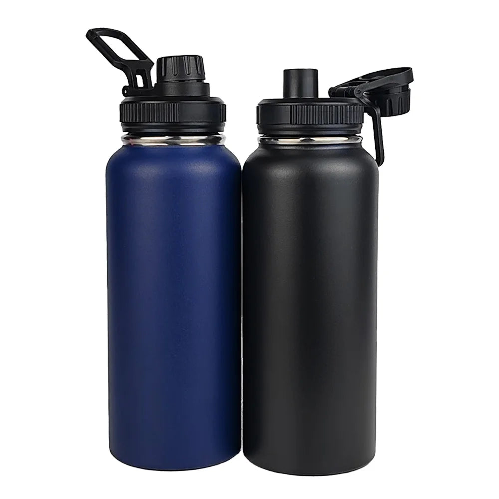 Eco Friendly Gym Drink Sport Insulated Stainless Steel 32oz Flask Sports Water Bottle - Image 2